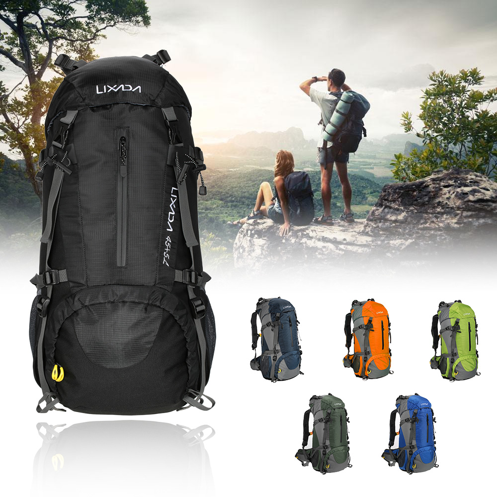 Rain Cover Backpack - Lixada 50l Grote Waterdichte Reistassen Nylon