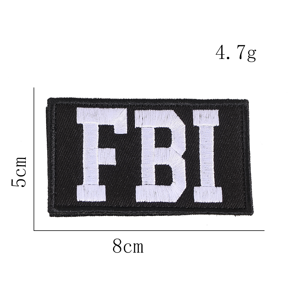 2 stuks FBI Patches Embleem Gr - Urban Backpack Tactical recensie en prijs